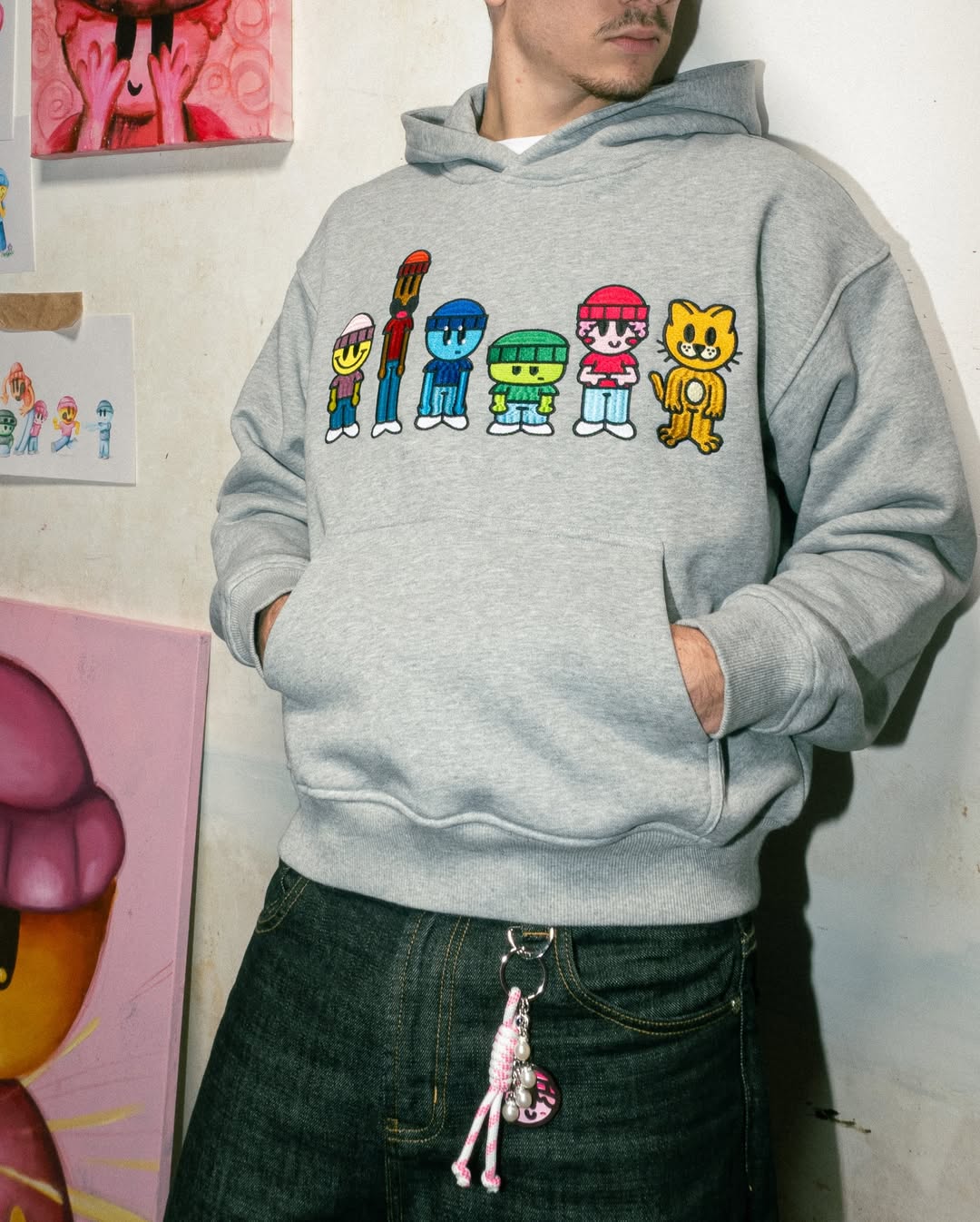 EMBROIDERY HOODIE