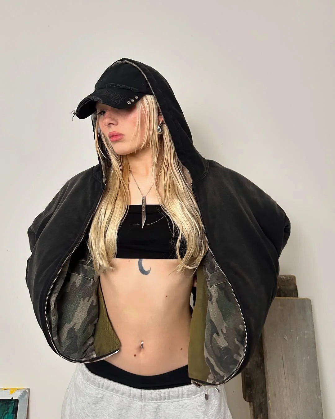 Reversible Camo Hoodie