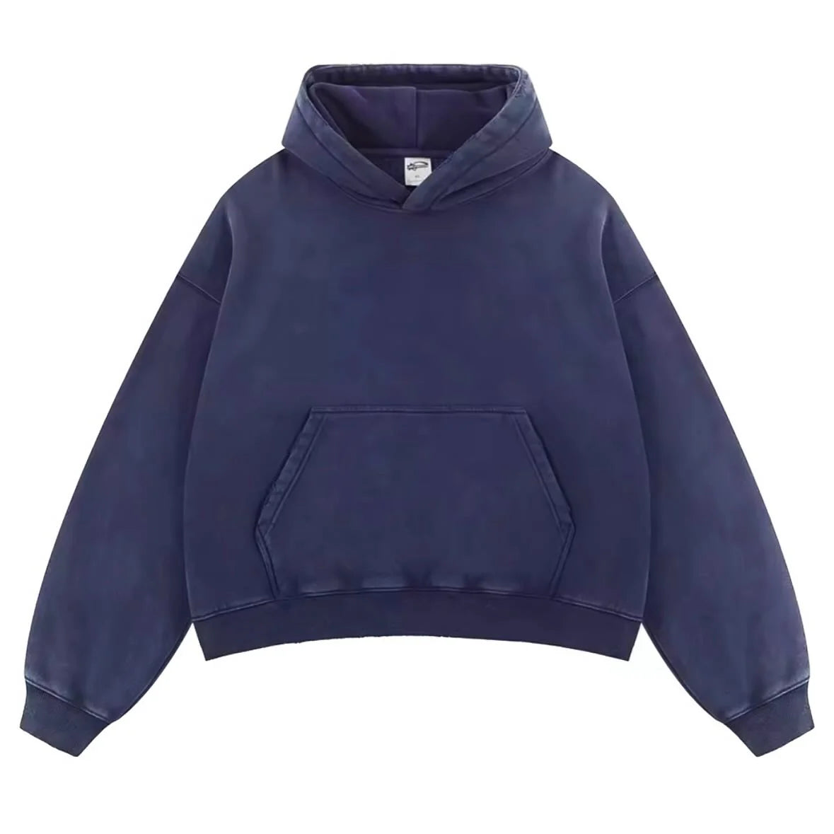 Blue Edit Boxy Hoodie