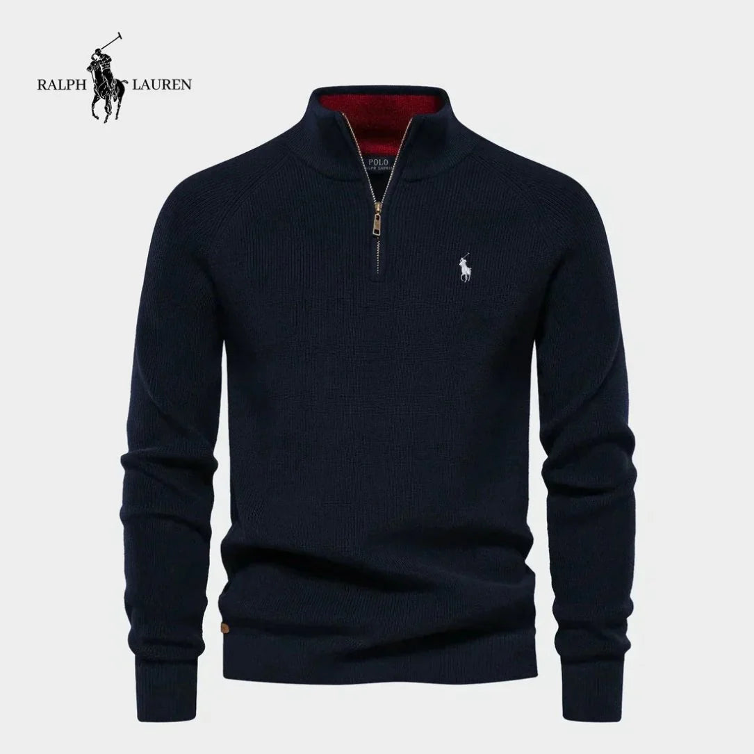 Half-Zip Essential Blend Sweater