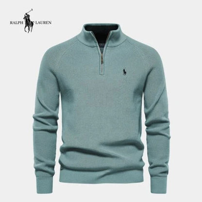 Half-Zip Essential Blend Sweater