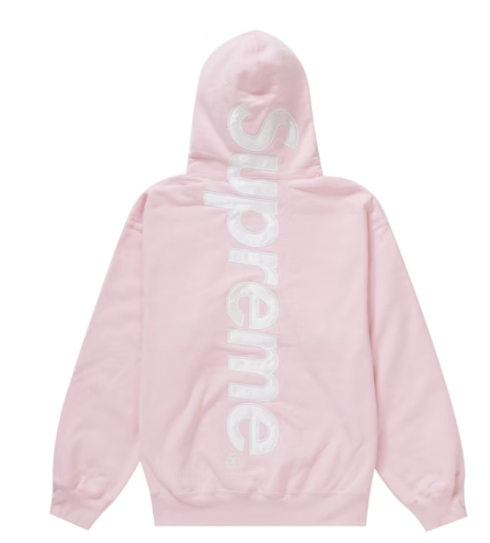 Satin Applique Hoodie & Sweat