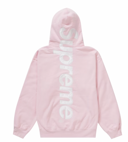 Satin Applique Hoodie & Sweat