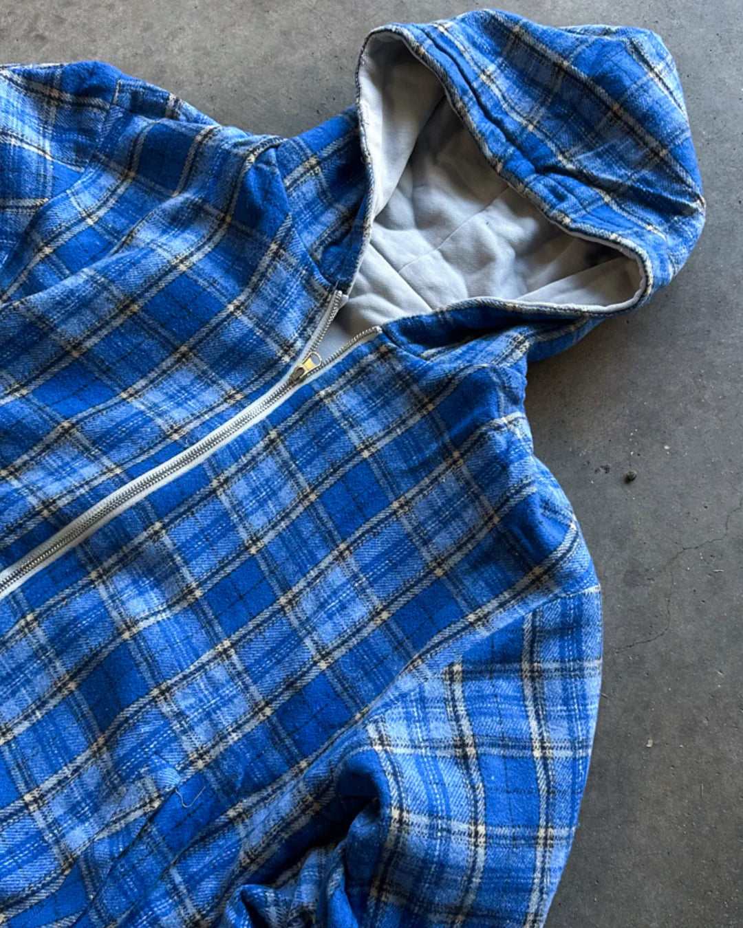 Stone Reverse Zip Up