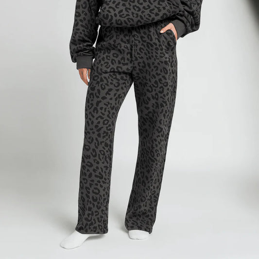 Cozy Leopard Sweats