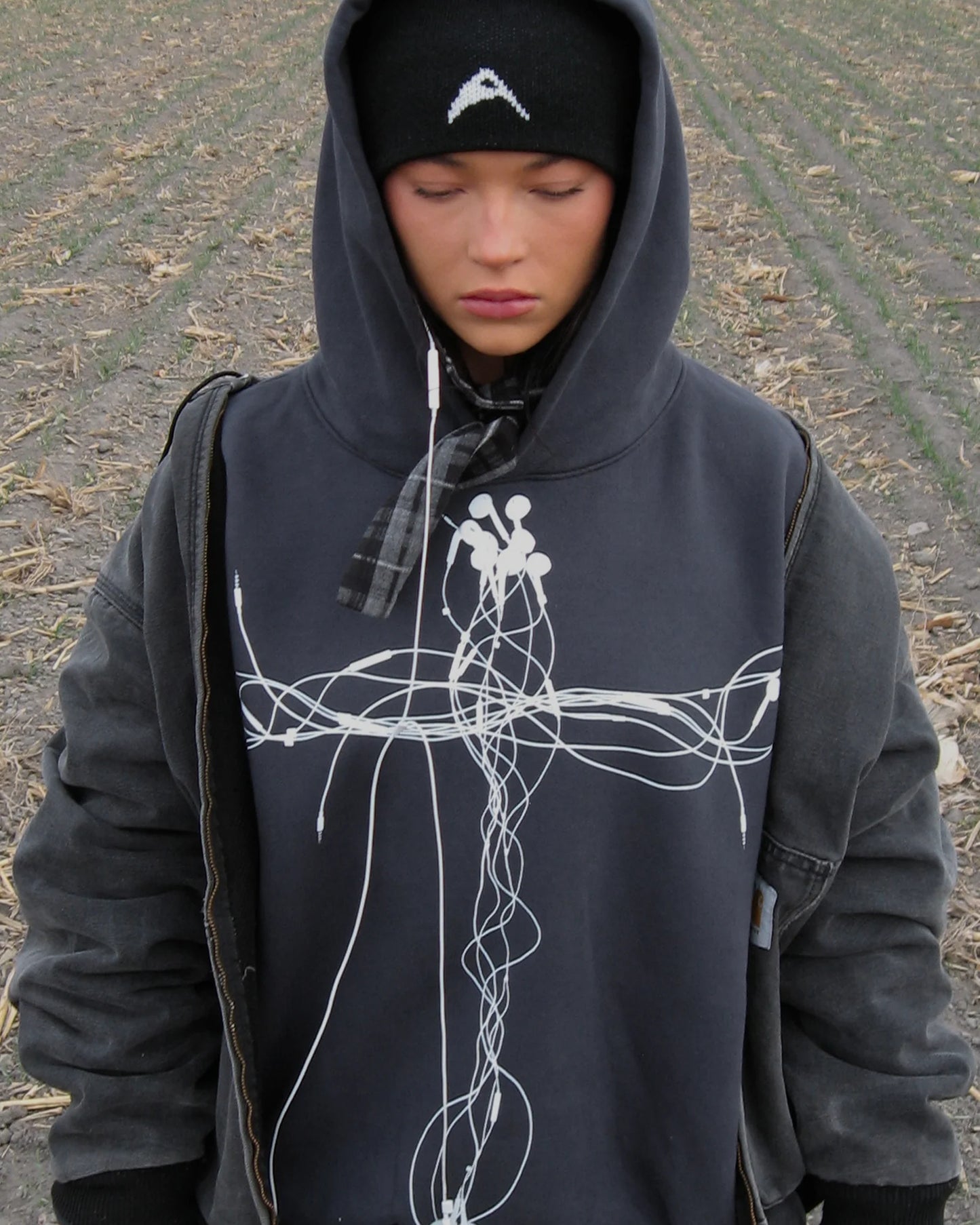 DOLPHIN BLUE HOODIE