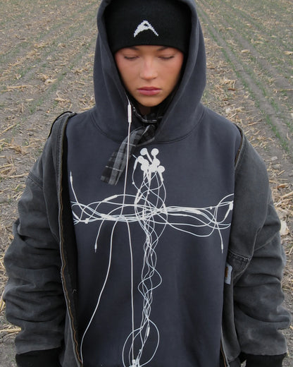 DOLPHIN BLUE HOODIE