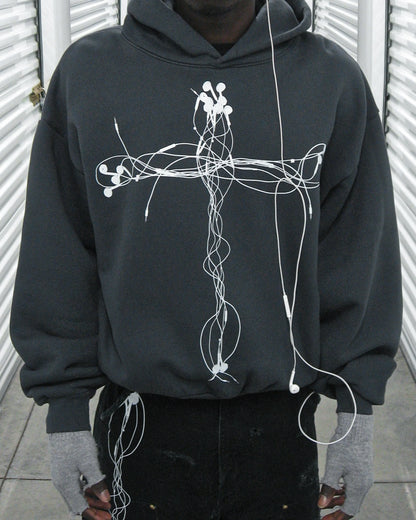 DOLPHIN BLUE HOODIE