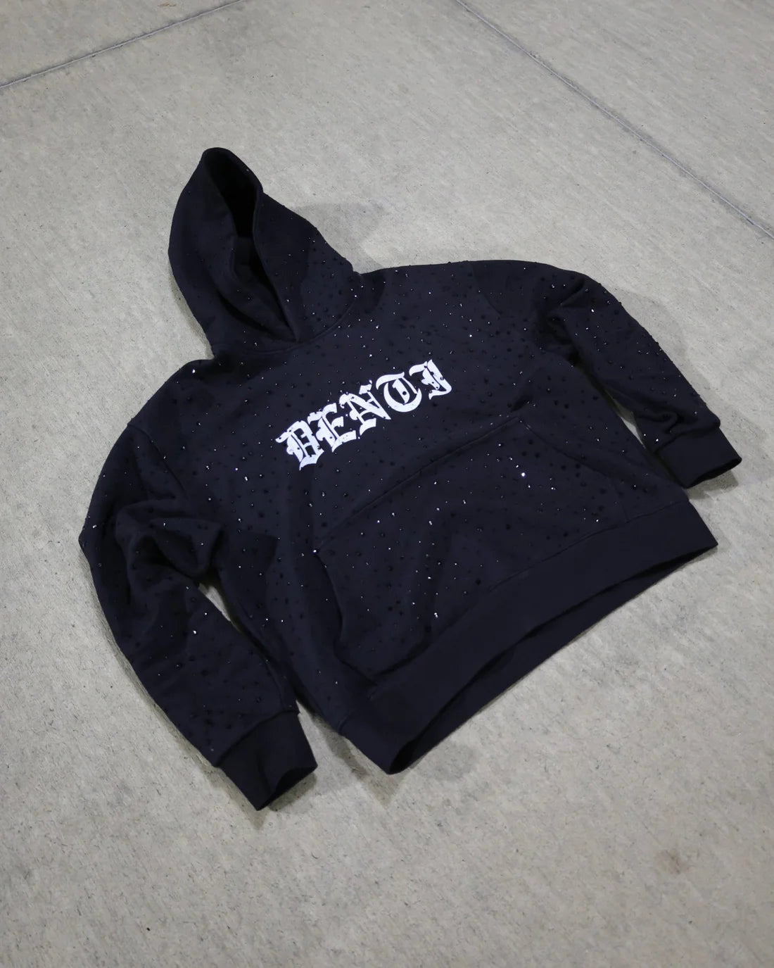 RHINESTONE HOODIE