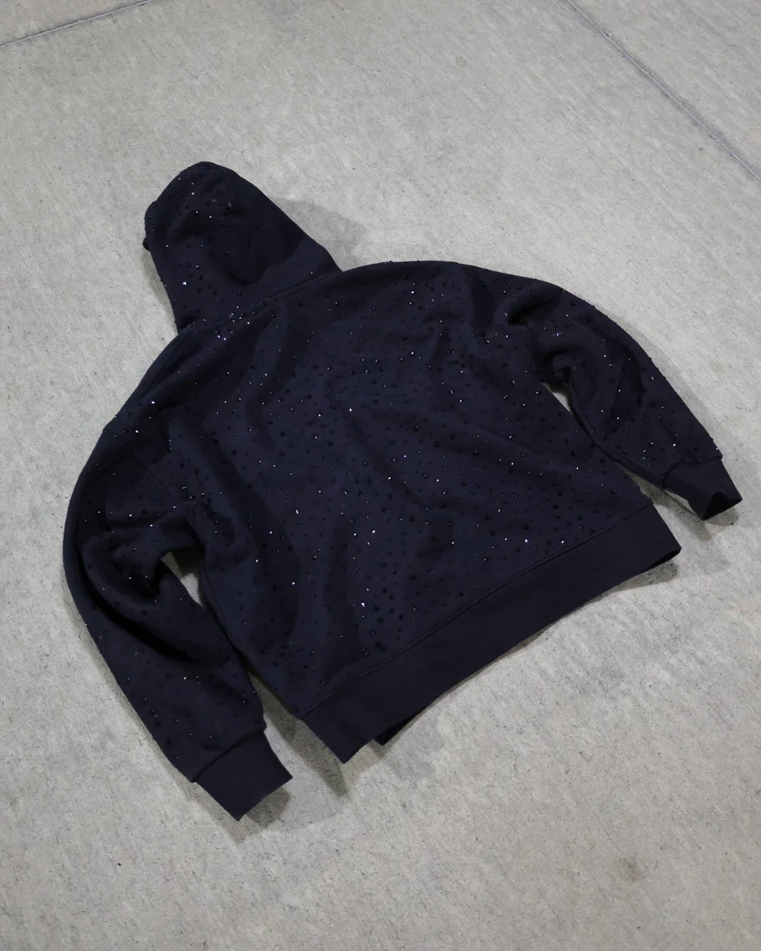 RHINESTONE HOODIE