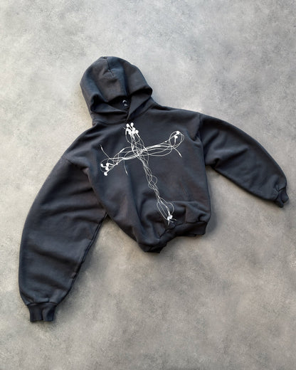 DOLPHIN BLUE HOODIE
